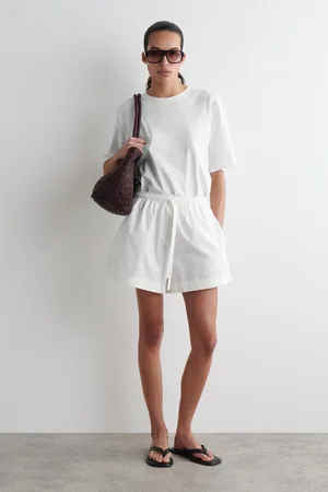 COS Baumwollshorts Mit Kordelzug