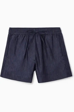 COS Jeansshorts Mit Kordelzugbund
