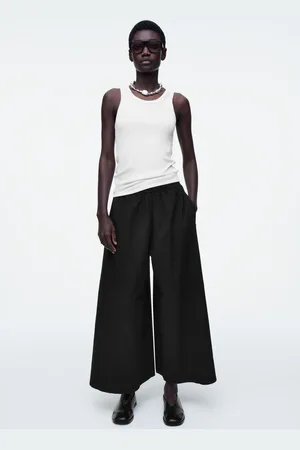 COS Culottes Aus Seersucker