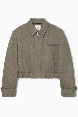 COS Wolljacke Mit Markanter Schulterpartie