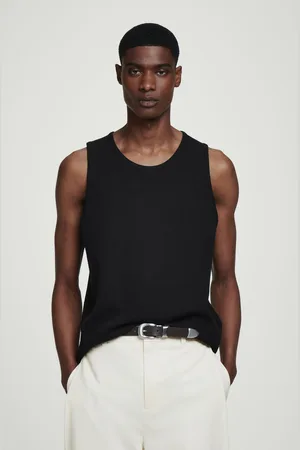 COS Tanktop Aus Strukturiertem Baumwolljersey