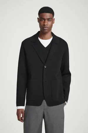 COS Strickblazer Aus Merinowolle Mit Normaler Passform