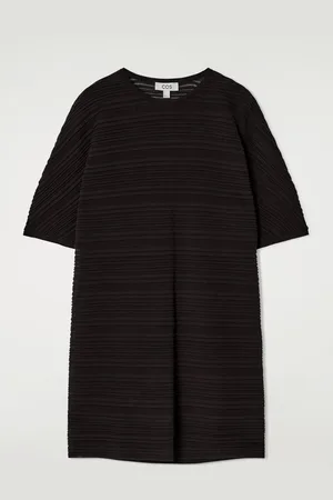 COS Plissiertes Minikleid Aus Strick