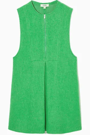 COS Minikleid Aus Wolle Mit Falten