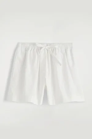 COS Baumwollshorts Mit Kordelzug
