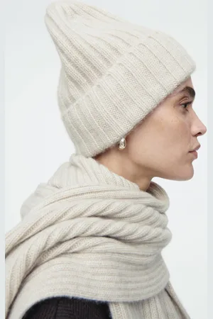 COS Grobstrick-Beanie Aus Reinem Kaschmir