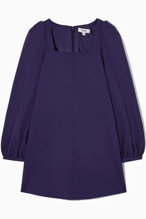 COS Minikleid Mit Puffärmeln In A-Linie