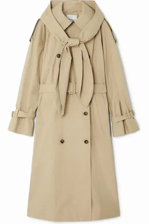 COS Trenchcoat Mit Kapuze