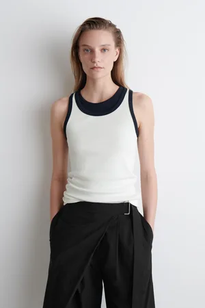 COS Geripptes Tanktop