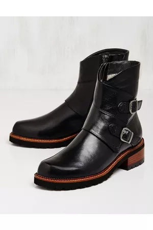 Everybody Damen Stiefeletten - Damen Leder-Stiefeletten - 27734 - Auch in Übergrößen