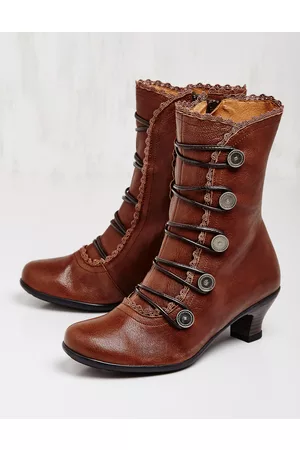 Brako Damen Leder-Stiefeletten - Heinrike