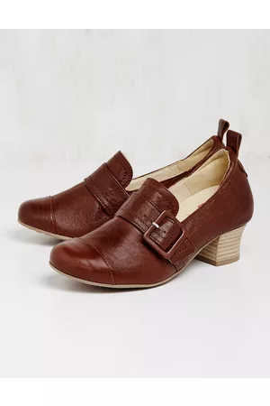 Brako Damen Halbschuhe - Damen Leder-Slipper - 28752 - Auch in Übergrößen
