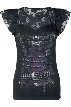 Spiral Waisted Corset Girl-Shirt