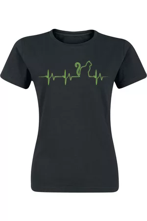 Tierisch Katzogramm Girl-Shirt
