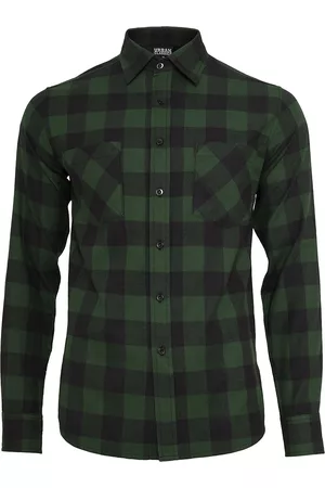 Urban classics Checked Flanell Shirt Hemd