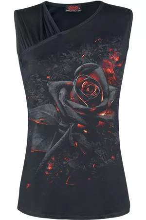 Spiral Burnt Rose Girl-Top