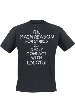 Sprüche Idiots T-Shirt
