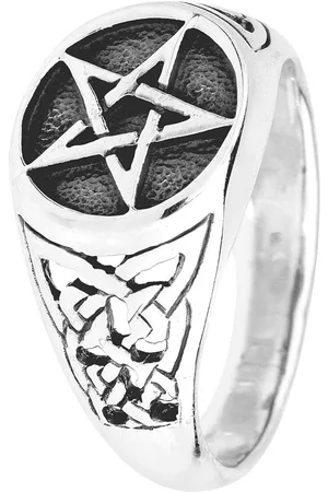 etNox hard and heavy Pentagram Ring