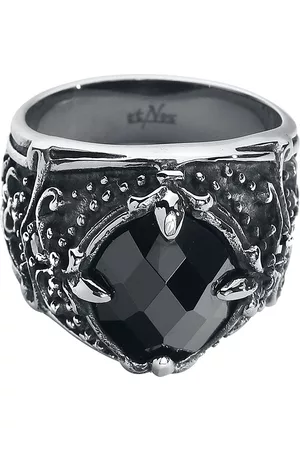 etNox hard and heavy Black Diamond Ring
