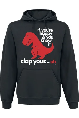 Goodie Two Sleeves Sad T-Rex Kapuzenpulli