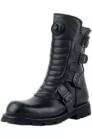 New Rock Crust Black Stiefel