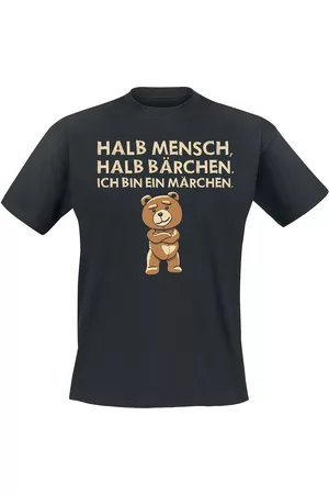 Tierisch Halb Mensch, halb Bärchen. Ich bin ein Märchen. T-Shirt