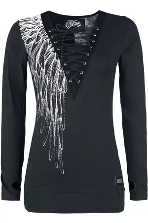 Vixxsin Shadow Angel Top Girl-Longsleeve