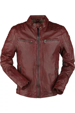 Gipsy Camren Slim Fit NSLVW Leder-Jacke