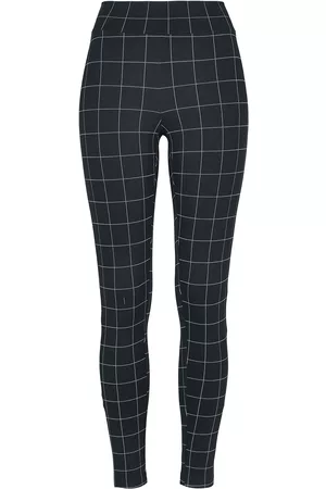 Urban classics Ladies Check High Waist Leggings Leggings
