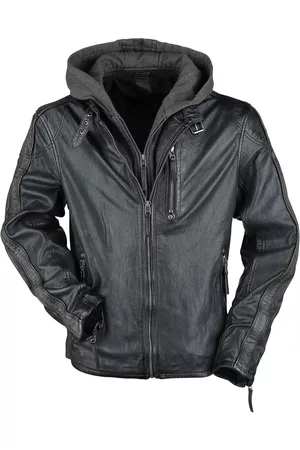 Gipsy Steep Slim Fit Lasanv Leder-Jacke