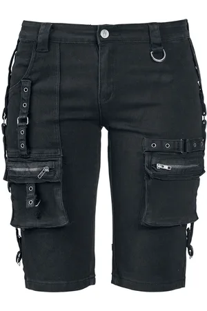 Gothicana Strap Shorts Girl-Shorts