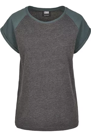 Urban classics Ladies Contrast Raglan Tee Girl-Shirt