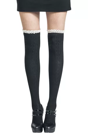 Banned Retro Mina Knee High Socks Strümpfe