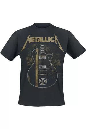 Metallica Hetfield Iron Cross Guitar T-Shirt
