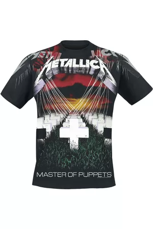 Metallica Master Of Puppets - Faded Allover T-Shirt