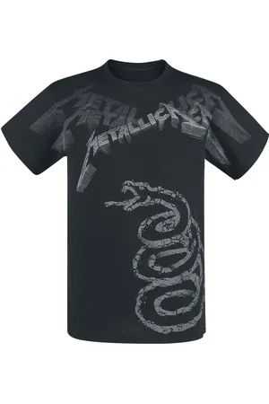 Metallica Black Album Faded T-Shirt