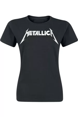 Metallica Textured Logo Girl-Shirt
