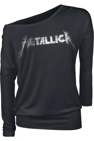 Metallica Spiked Logo Girl-Longsleeve
