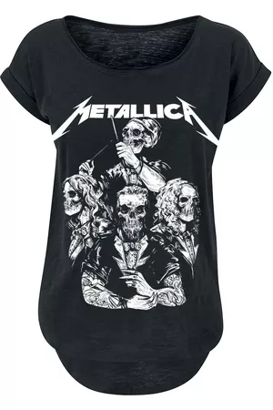 Metallica S&M2 Skull Tux Girl-Shirt