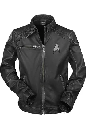 Star Trek Starship Leder-Jacke