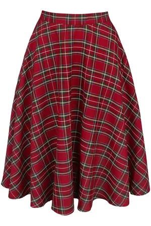 Hell Bunny Irvine Skirt Rock