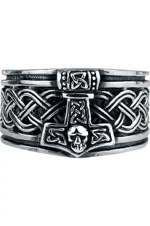 etNox hard and heavy Thors Hammer Ring