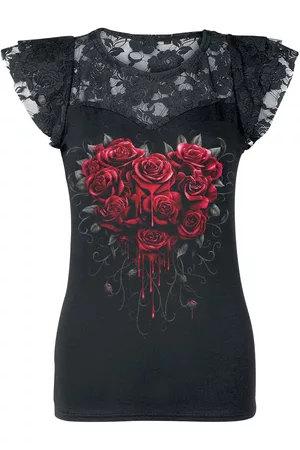 Spiral Bleeding Heart Girl-Shirt