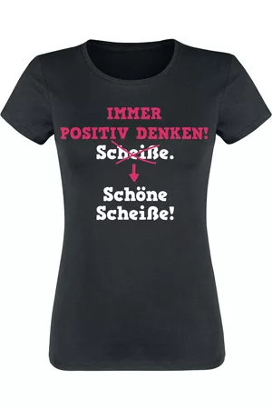 Sprüche Immer positiv denken! Girl-Shirt