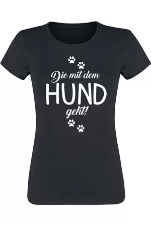 Tierisch Die mit dem Hund geht! Girl-Shirt
