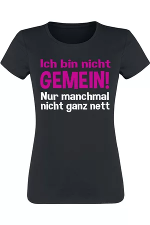 Sprüche Ich bin nicht gemein! Girl-Shirt