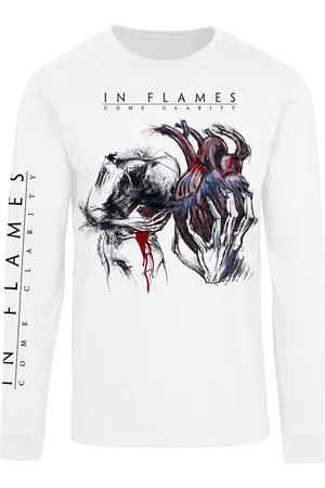 IN FLAMES Come Clarity Lyrcis Longsleeve
