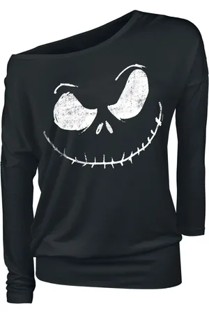 The Nightmare Before Christmas Jack Skellington - Face Girl-Longsleeve