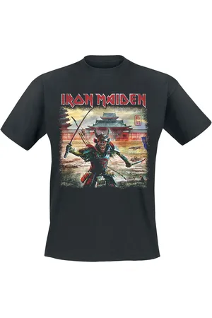 Iron Maiden Mask Red T-Shirt