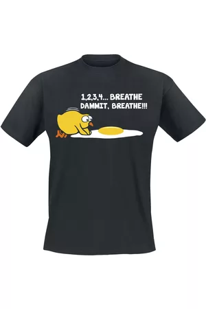 Sprüche 1,2,3,4... Breathe, Dammit, Breathe!!! T-Shirt